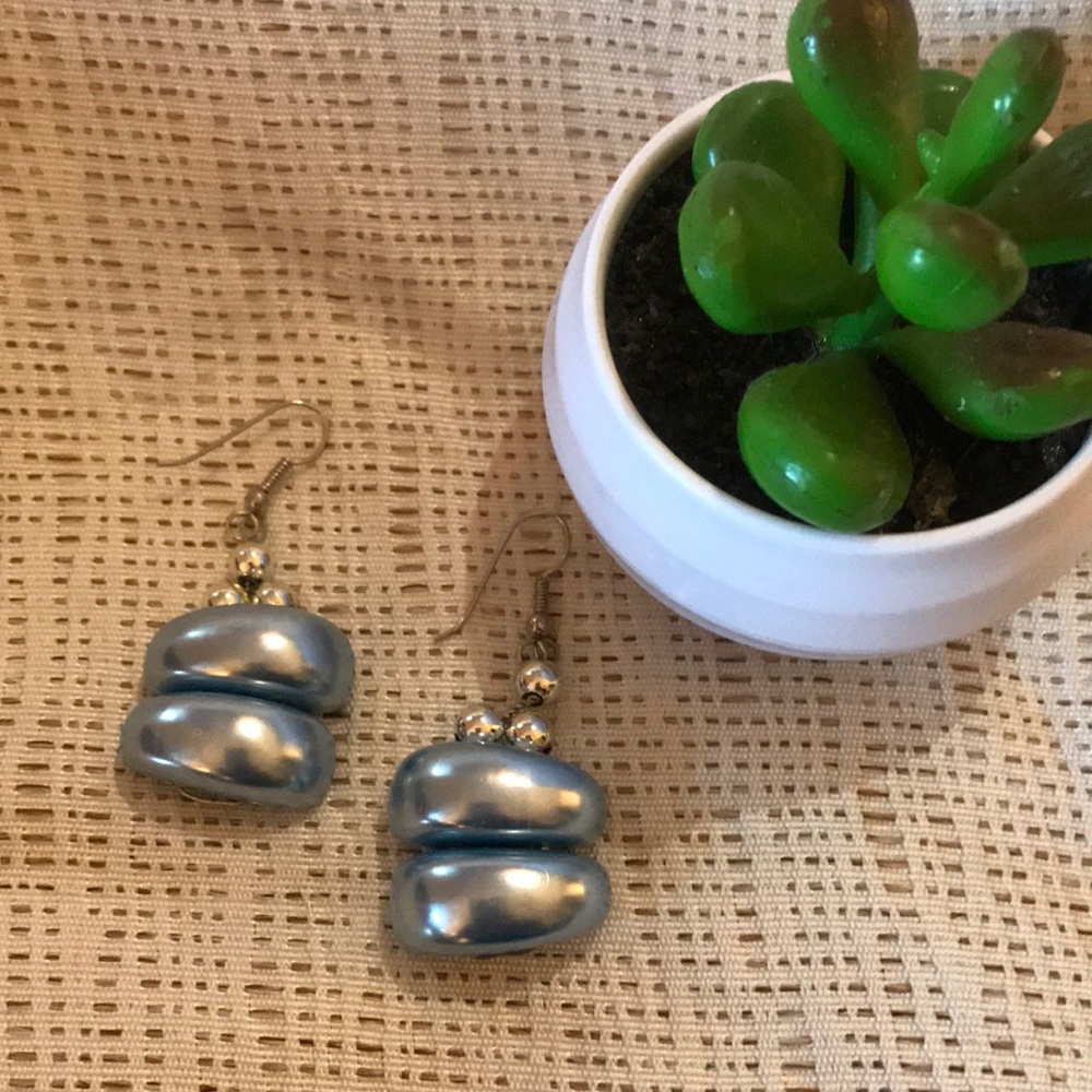 💙Blue earrings - Picture 2 of 3
